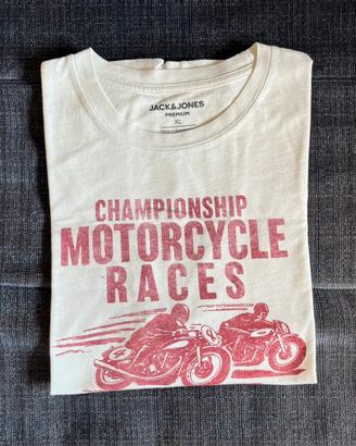 T-Shirt Jack & Jones Biker / Moto – Taglia XL