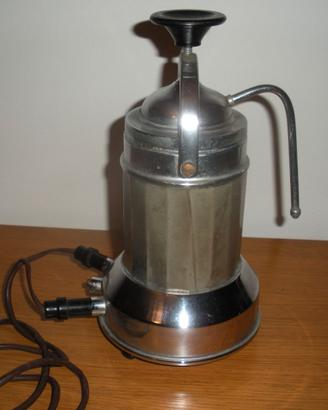 Vecchia caffettiera elettrica Express Milano 1950