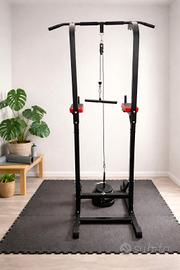 Power Tower Isofit con cavi e carrucole