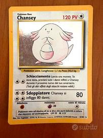 Chansey carta pokemon HOLO 3/102