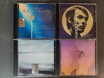 CD Musica Italiana De Andrè Baglioni Celentano