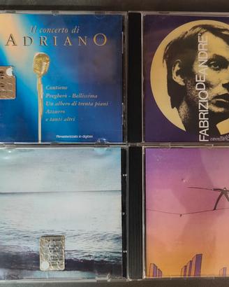 CD Musica Italiana De Andrè Baglioni Celentano