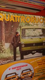 Quattroruote annata 1977