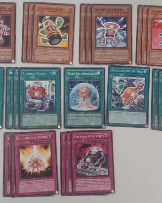 lotto base deck uomo batteria yugioh