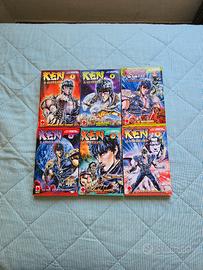 Ken il Guerriero manga volumi da 1 a 6