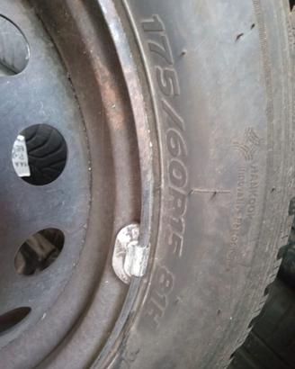 4 gomme winter HANGOOK 175/60R15 81H