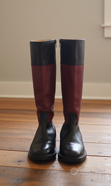 Stivali Camper Bicolore - Vera Pelle - Stile Caval