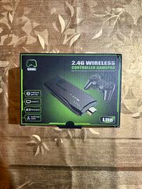 Game Stick 4K Lite + MicroSD Kingston 64GB + omagg