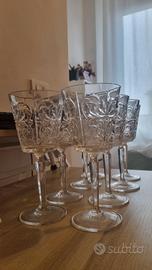 Set 8 Calici Brandani “Royal Crystal Glass”