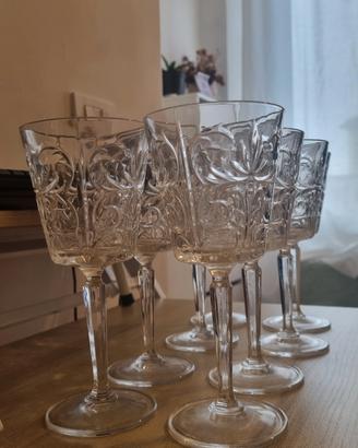 Set 8 Calici Brandani “Royal Crystal Glass”