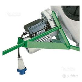 Motoriduttore in acciaio su betoniera unimec