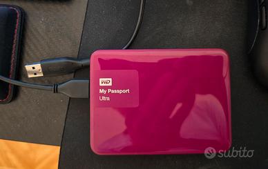 WD my passport ultra SATA da1TB Usata poche volte