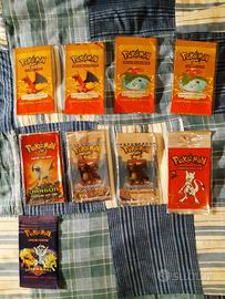 Buste vuote pokemon NO SPEDIZIONE