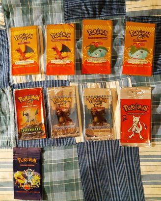 Buste vuote pokemon NO SPEDIZIONE