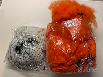 Halloween ragnatele con ragni