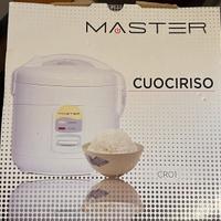 Cuociriso elettrico 700W vaporiera risottiera