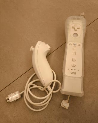 Wii mote con mote plus e Nunchuk 