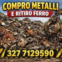 Ritiro ferro vechio pago bene
