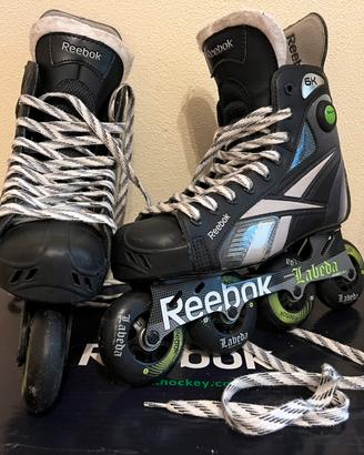 Pattini Hockey Inline Reebok Pump 6k Taglia 41