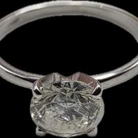 ANELLO ORO DIAMANTE 1 CARATO
