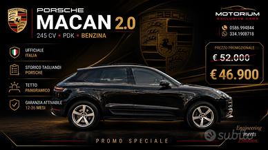 PORSCHE MACAN 2.0 245 CV PDK | UFFICIALE ITALIA | 