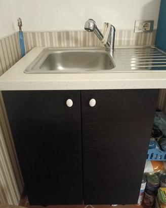 lavabo e piano lavoro 