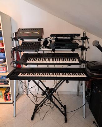 Studio vintage anni 80/90 – Yamaha, Roland – sinte