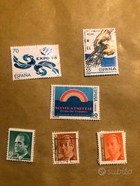 francobolli spagna. di cui 3 nuovi