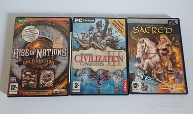 Rise of Nations, Civilization III, Sacred