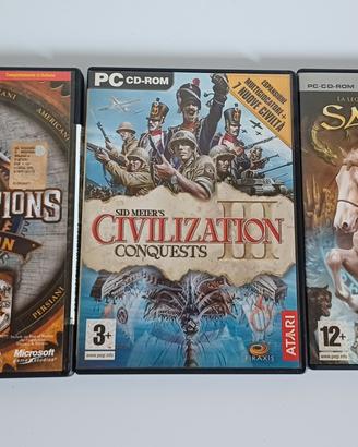 Rise of Nations, Civilization III, Sacred