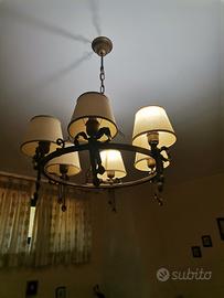 Prestigioso lampadario modello "Chiesa" 