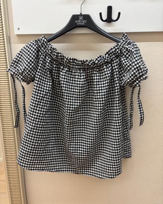 Blusa H&M L.O.G.G. a quadretti Vichy (Gingham) -