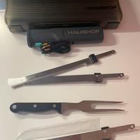 Kit Coltello Elettrico HAUSHOF – Nuovo, Mai Usato