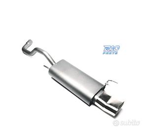 SILENZIATORE DI SCARICO PER VOLKSWAGEN VW POLO 199