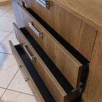 Due credenze/cassettiere venature Wengé x Cucina