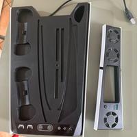 Base di Ricarica/Raffreddamento + Ventole per PS5