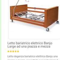 Letto elettrico per disabili una piazza e mezza