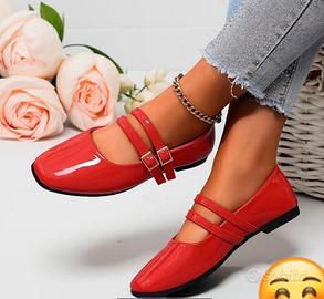 Nuove scarpe basse mary jane da donna 