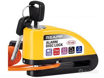 REAPP Bloccadisco Moto Lucchetto Moto Antifurto