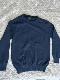 Maglione doppelganger blu