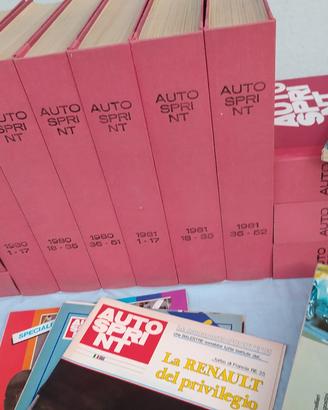 Autosprint collezione dal 1979 al 1982  