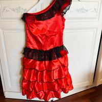 Vestito da spagnola 8/10 anni