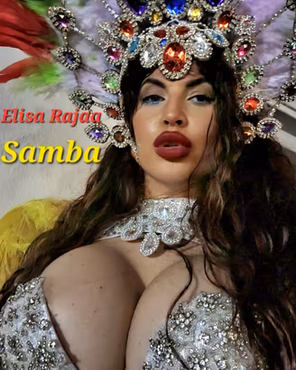 Ballerina samba brazil, burlesque,danza ventre