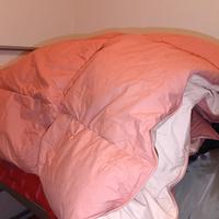 piumino per letto alla francese 