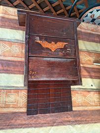 BAT BOX PURO LEGNO FATTA A MANO 