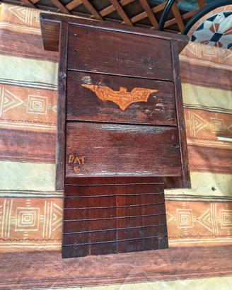 BAT BOX PURO LEGNO FATTA A MANO 