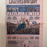 Inter - 19 Scudetto gazzetta dello sport