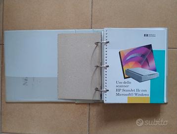 HP Manuale tecnico informatica vintage 1990