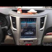 Navigatore subaru outback android tesla 10,4 wifi