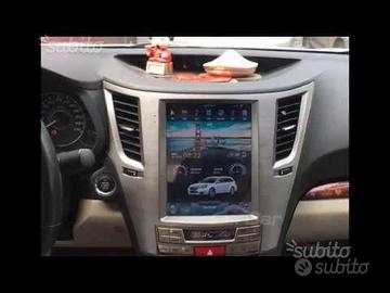 Navigatore subaru outback android tesla 10,4 wifi